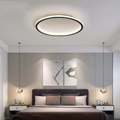 LunaNova - Modern Rund LED Taklampa Metall/Acryl