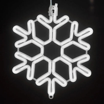 Carvallo - Frosted Snowflake LED-ljus för Vinter Elegance