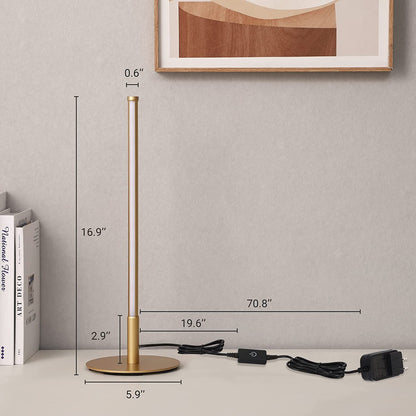 Guld Bordslykta med Minimalistisk Design