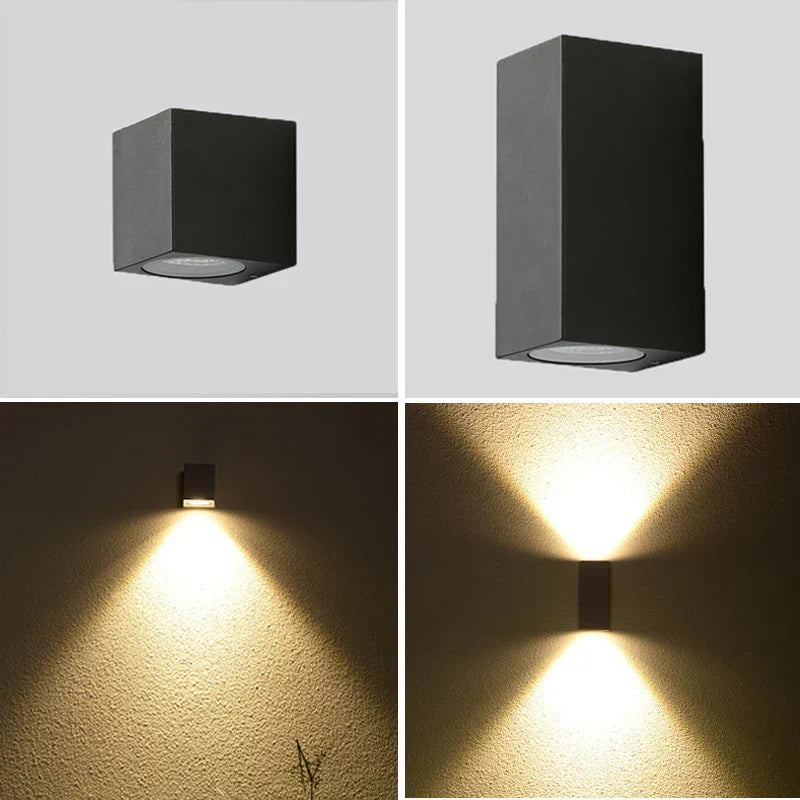 Hemellicht - LED-vägglampa för utomhusbruk