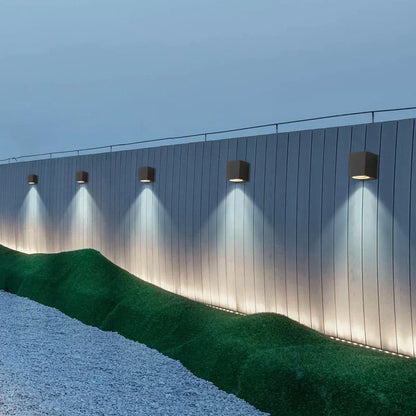 Hemellicht - LED-vägglampa för utomhusbruk