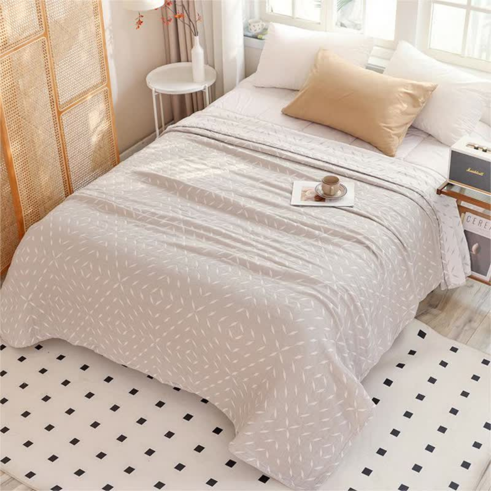 Ultimata Komfort Löv Gasväv Filt