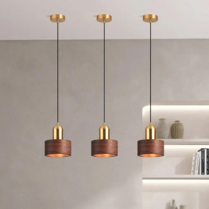 Arca Design-hänglampa med gulddetalj – Modern hänglampa för matrum och vardagsrum