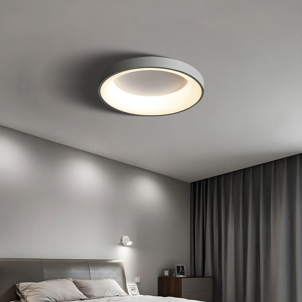 Enkel LED-taklampa | Minimalistisk modern design | H1.97in | Varm ambient belysning | Elegant hemarmatur | Brick by Brick