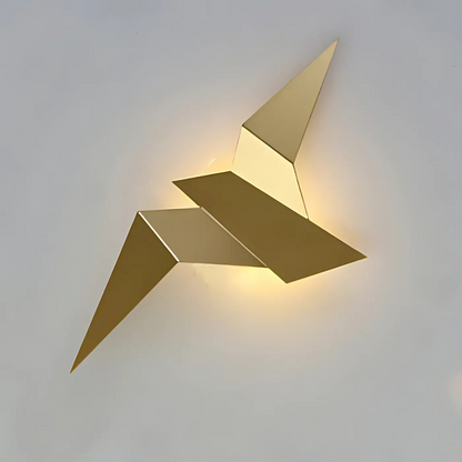 Akaru Origami | Skulptural LED Vägglampa i japansk design