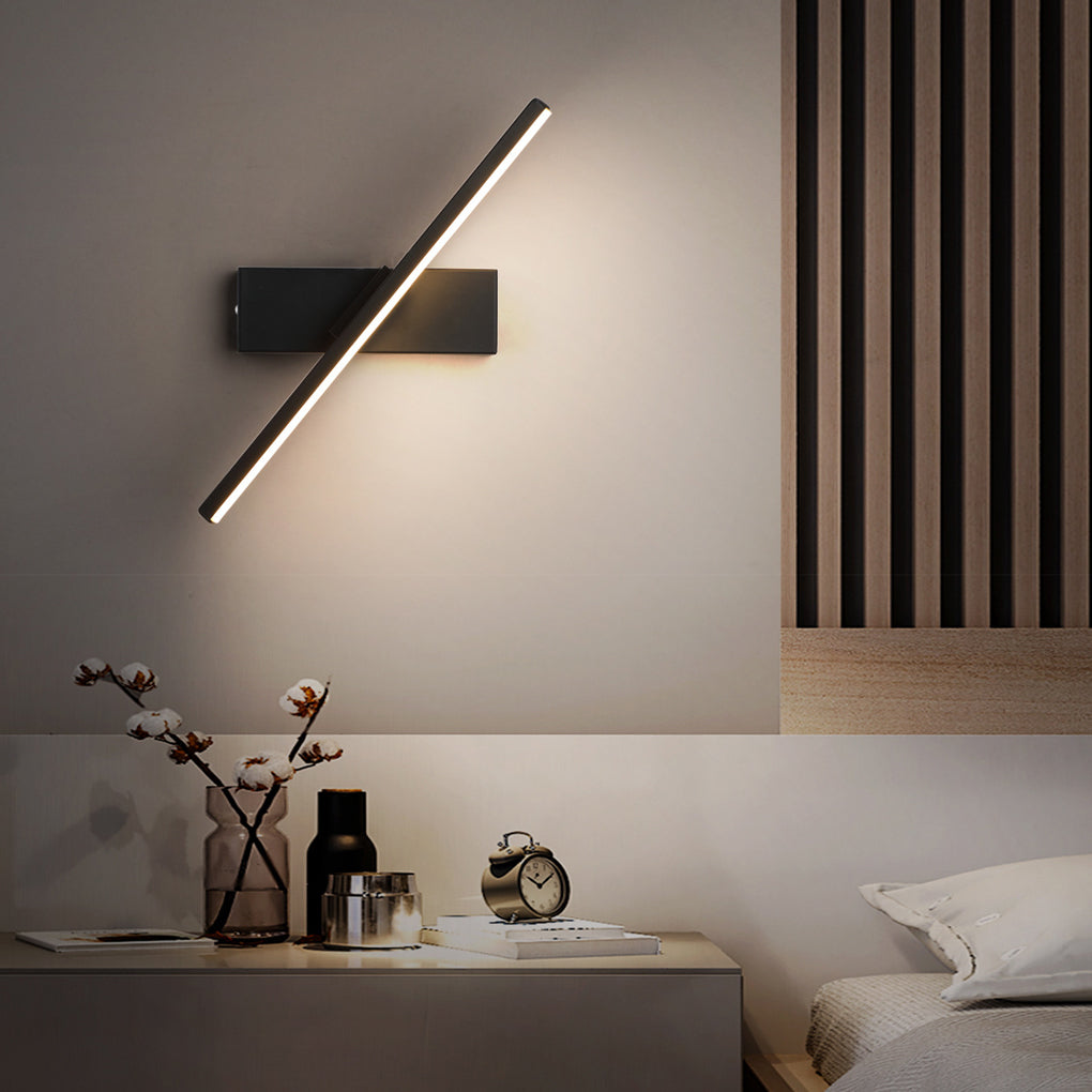 Draaibara LED-stripp Modern Vägglampa Väggsconces Belysning