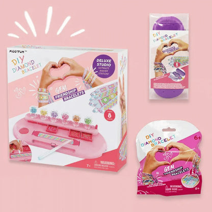 Glittrande DIY armbandskit