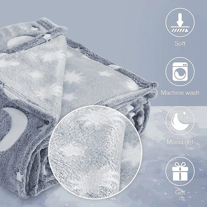 Starlight Glow Filt – Mjuk &amp; Luminös Komfort