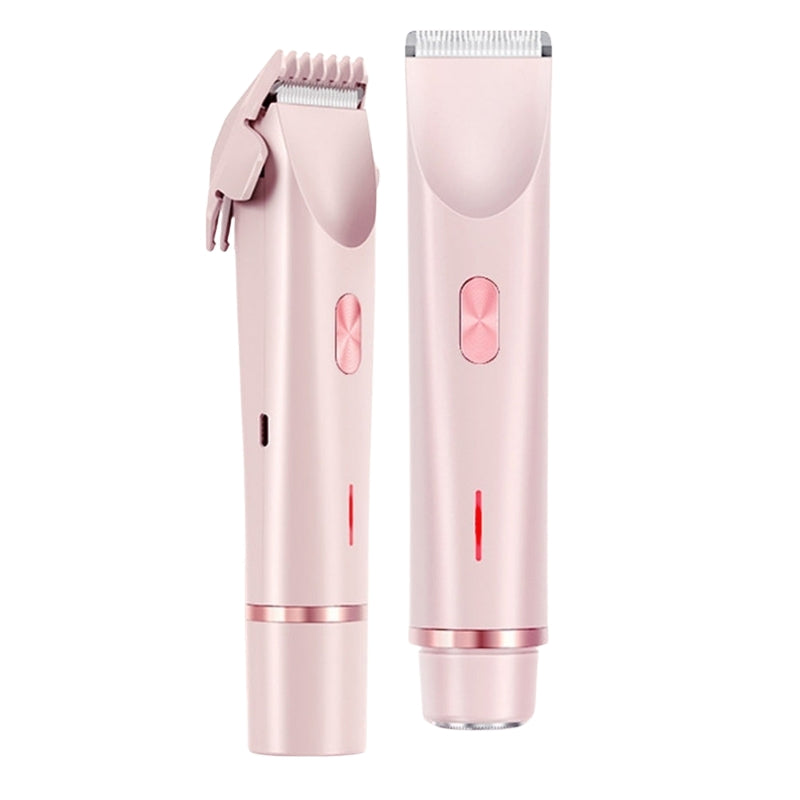 Carvallo – 2 i 1 Trimmer med Dubbelt och Aftagbart Huvud för Våt och Torr Användning