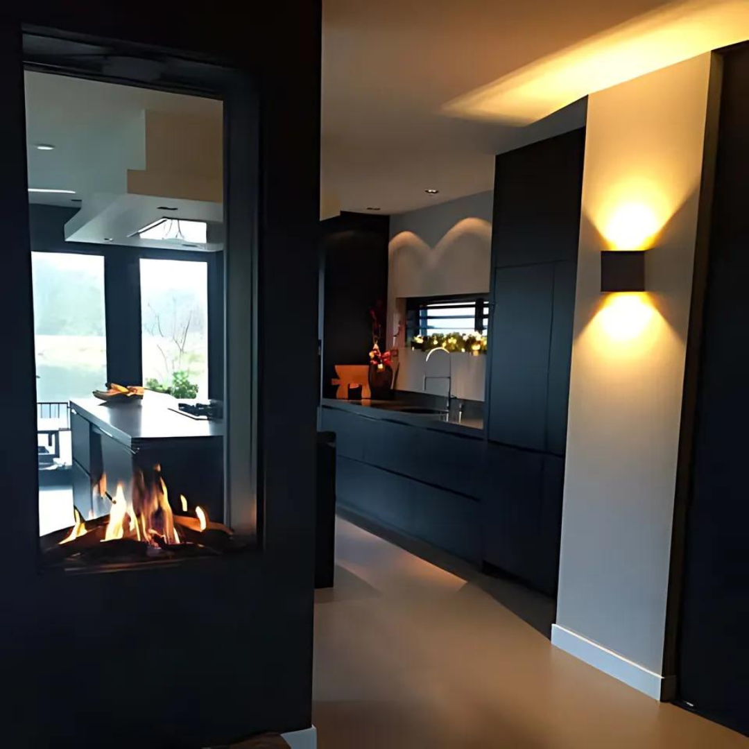 Ljuskub | Dekorativ och trådlös vägglampa