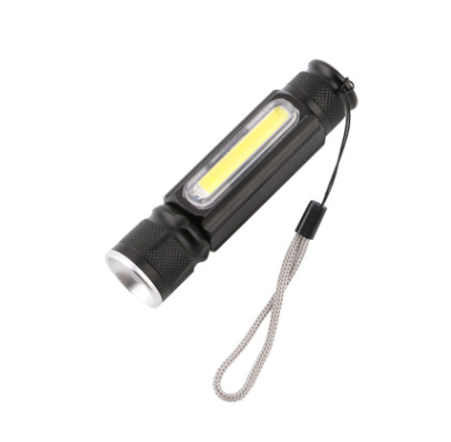 USB Uppladdningsbar Magnetisk Ficklampa – LED Nödbelysning med Magnet och Bärrem