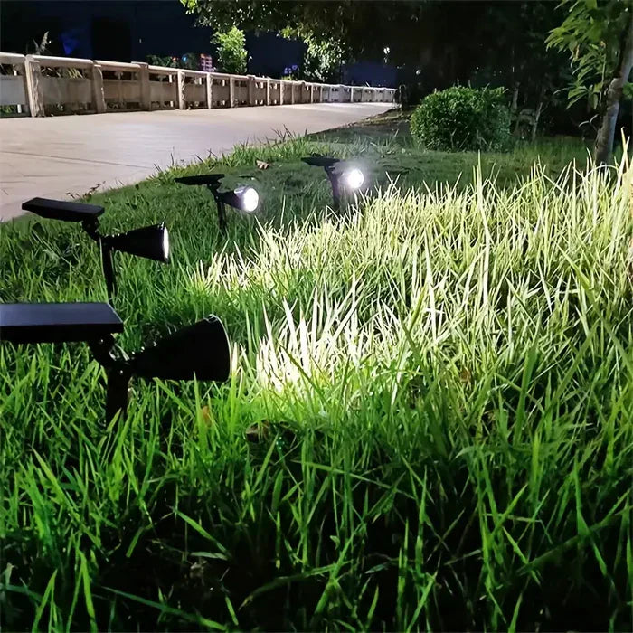 Flexibel och väderbeständig solcellslampa