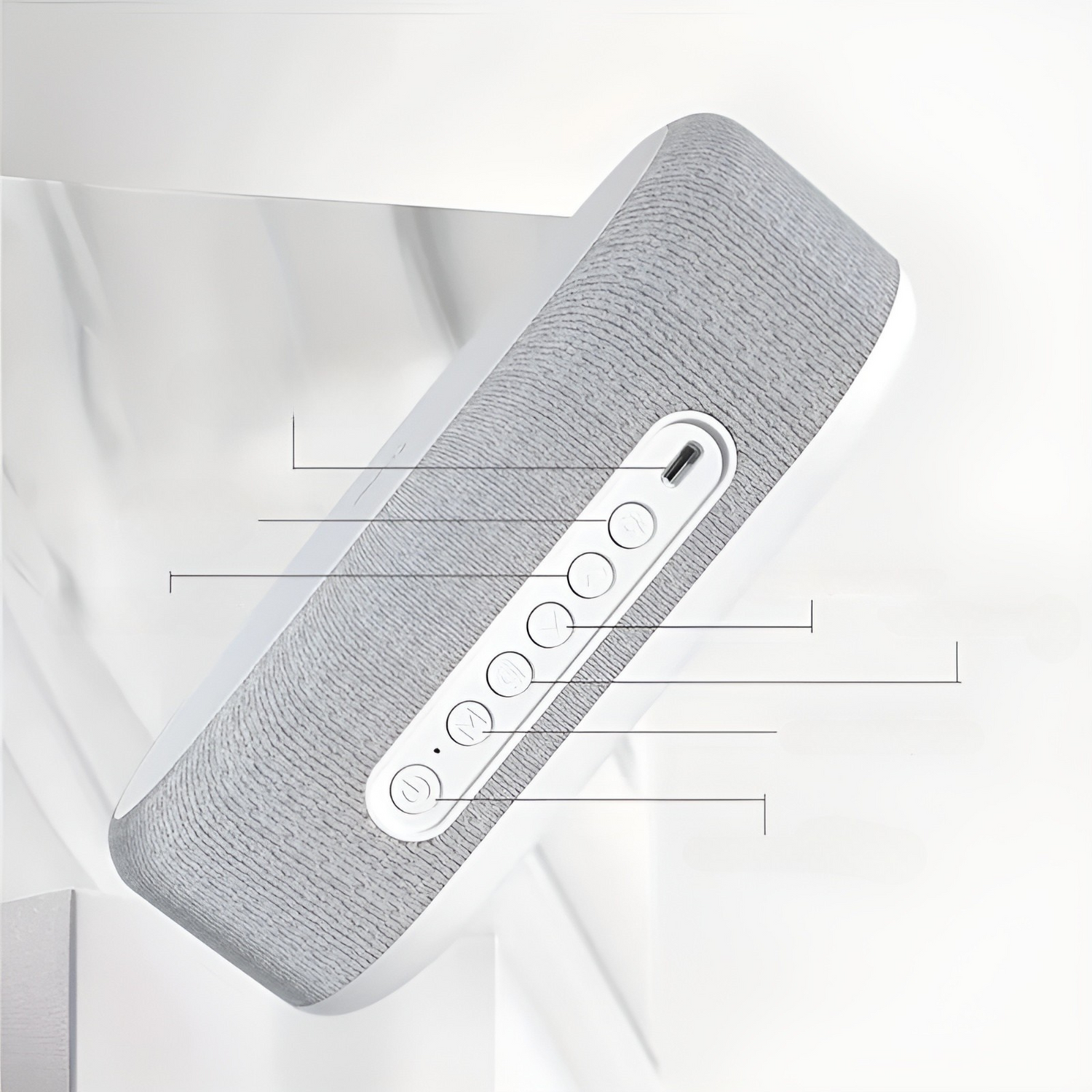 BrightCharge Klocka – Trådlös laddstation och väckarklocka