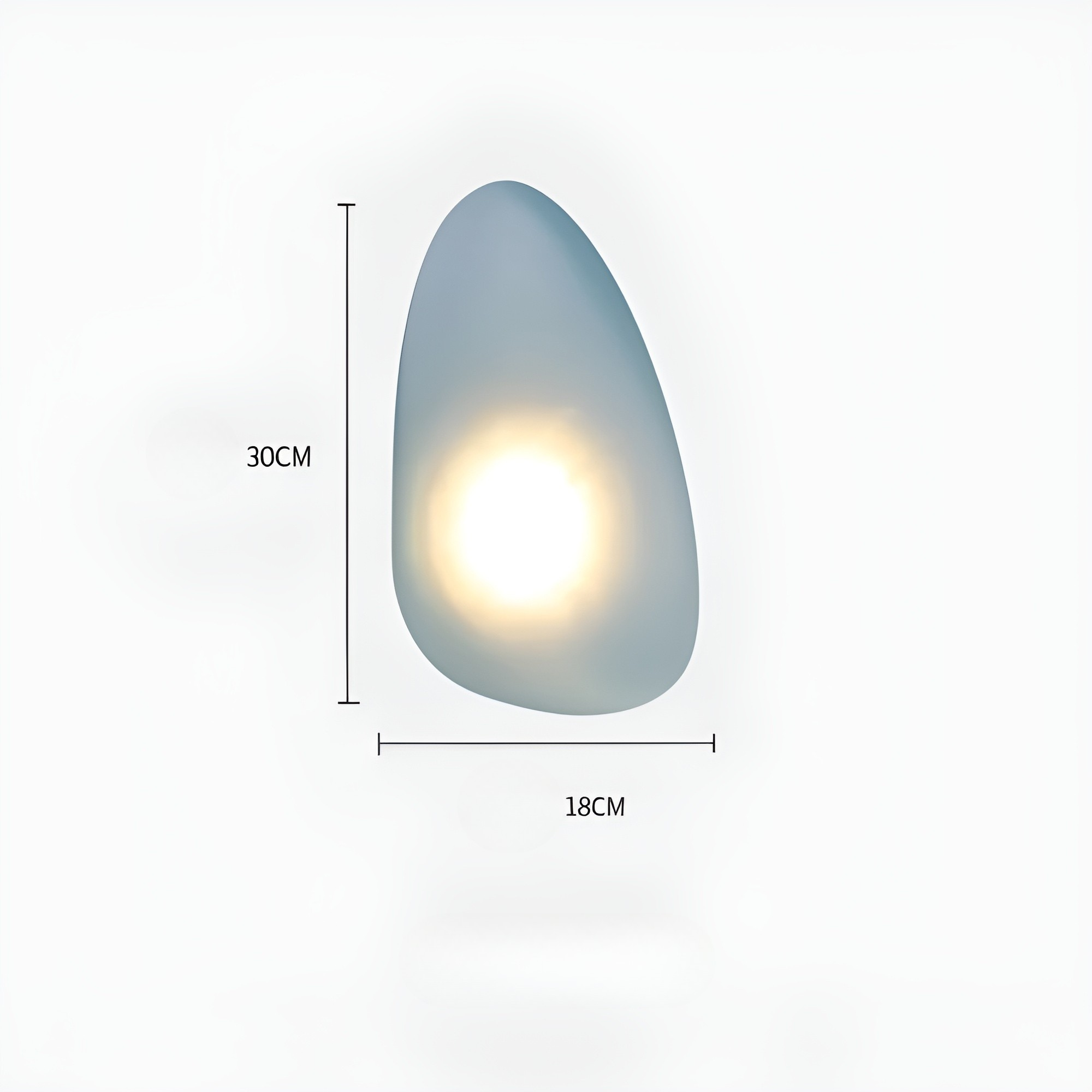 LED Vägglampa i Kieselstein Design – Dekorativ nordisk design för vardagsrum och hall