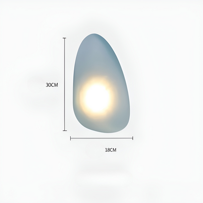 LED Vägglampa i Kieselstein Design – Dekorativ nordisk design för vardagsrum och hall