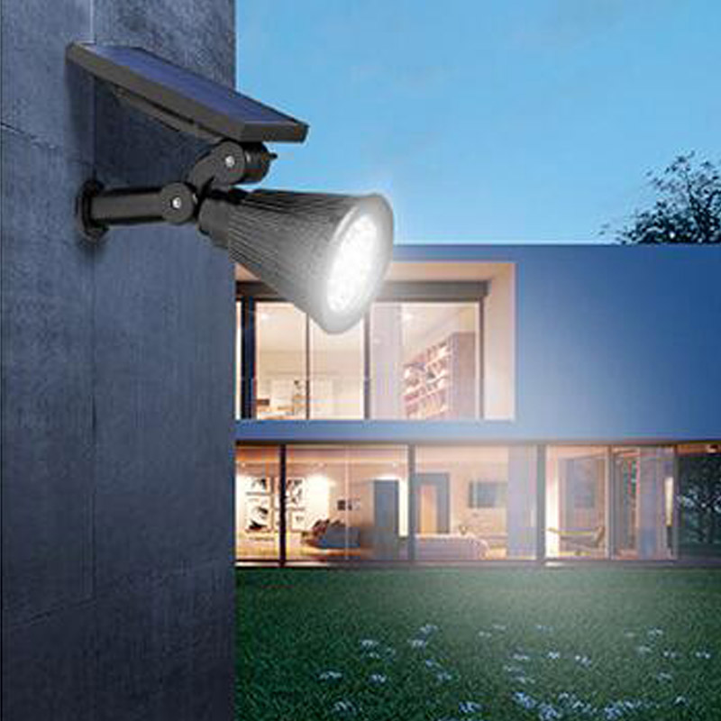 Solar Trädgårdsstrålkastare – LED Utomhusbelysning för Trädgård och Terrass
