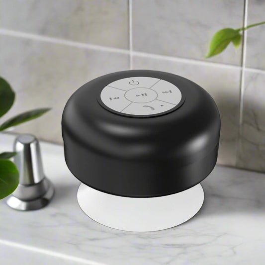 Luxora Vattentät Bluetooth Duschhögtalare med Sugkopp