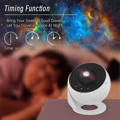 12 i 1 Nattljus Galaxy Projektor