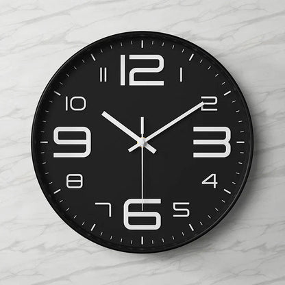 NovaTick – Minimalistisk 3D-väggklocka med modern design och tyst kvartsrörelse