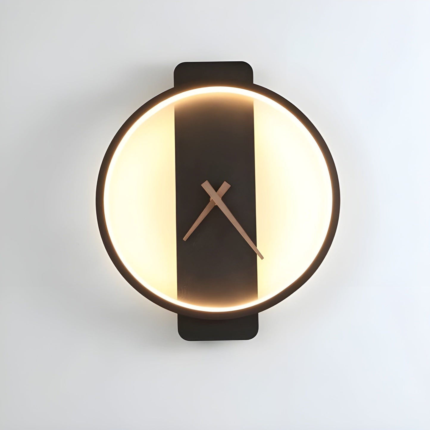 TimeLight - Modern justerbar LED-vägglampa i klockform