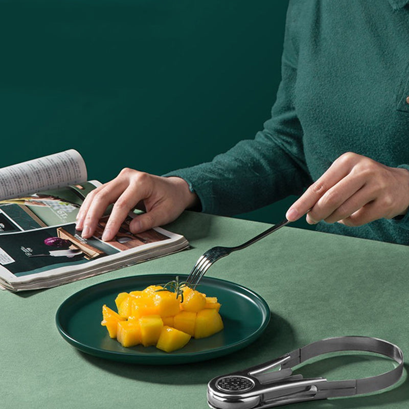 Carvallo - Rostfritt stål Mango manuell skalare