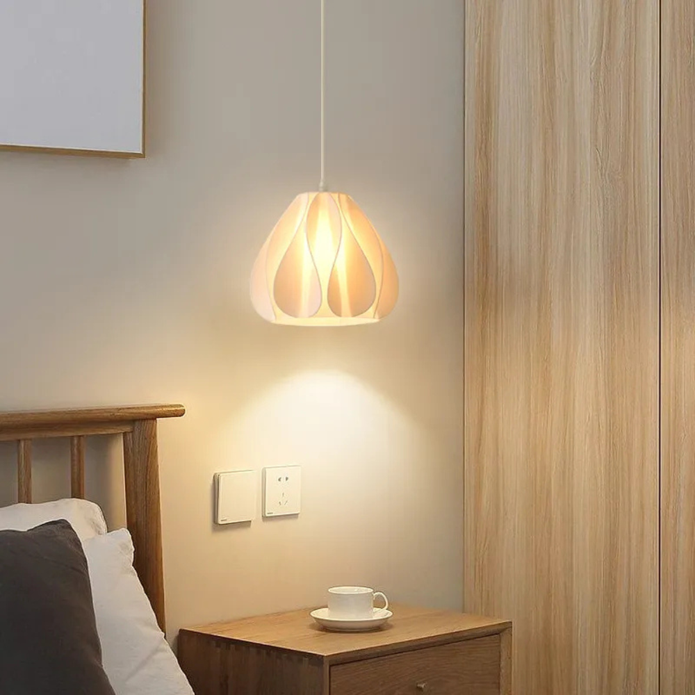 ResinAura – Pendel med LED-b belysning och justerbar höjd för elegant stämning