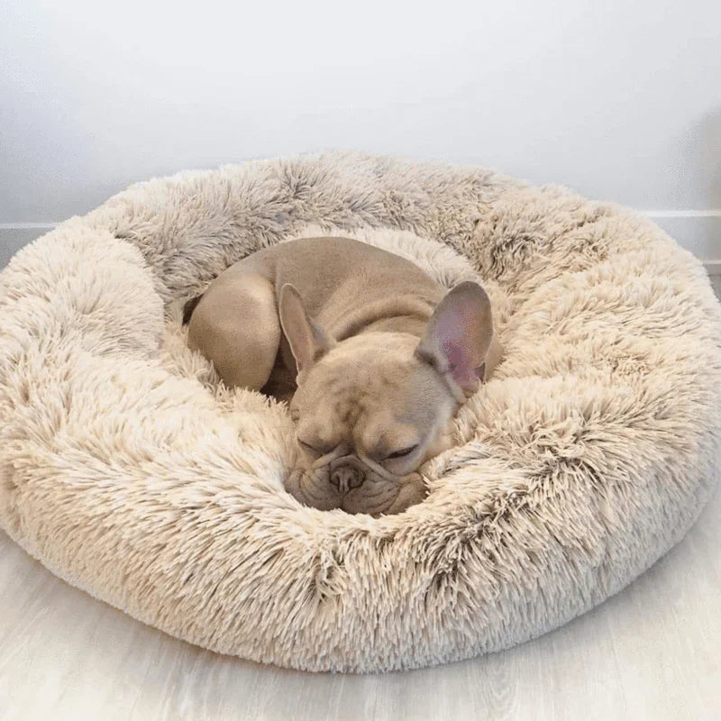 Ortopedisk Plush Donut Hundsäng