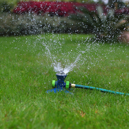 360-Grad Automatisk Rotering Metall Gräsmatta Sprinkler – Effektiv Trädgårdsbevattning Spruthuvud