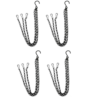 Stabila växtupphängare med kedjor – Robust upphängning för blomkrukor och trädgårdsväxter