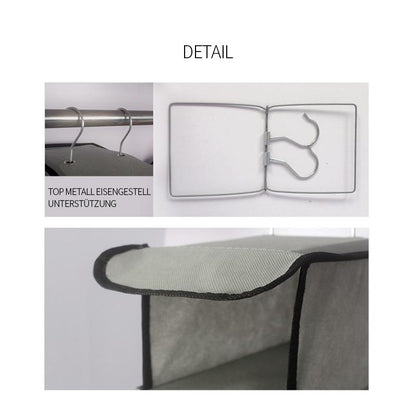 Carvallo - 10 sektioner skor klädesorganisatör