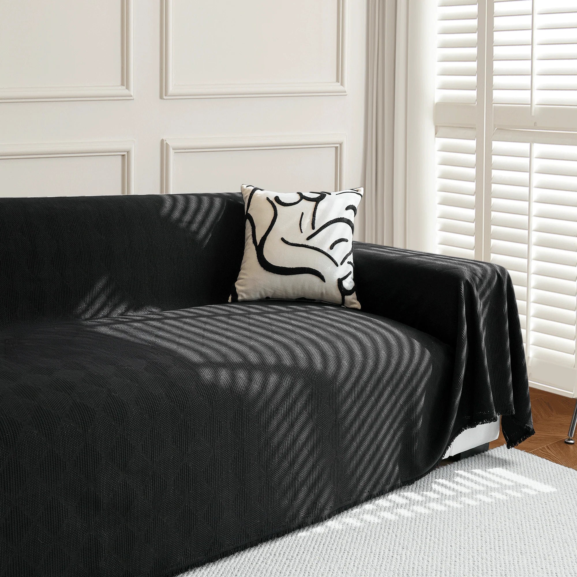 Dold Ädelstensofföre - Modern, Stilig &amp; Hållbar Soffskydd