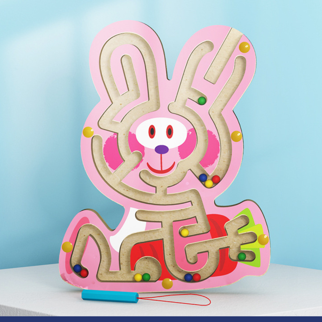 KiddieMaze - Montessori Magnetisk Labyrint