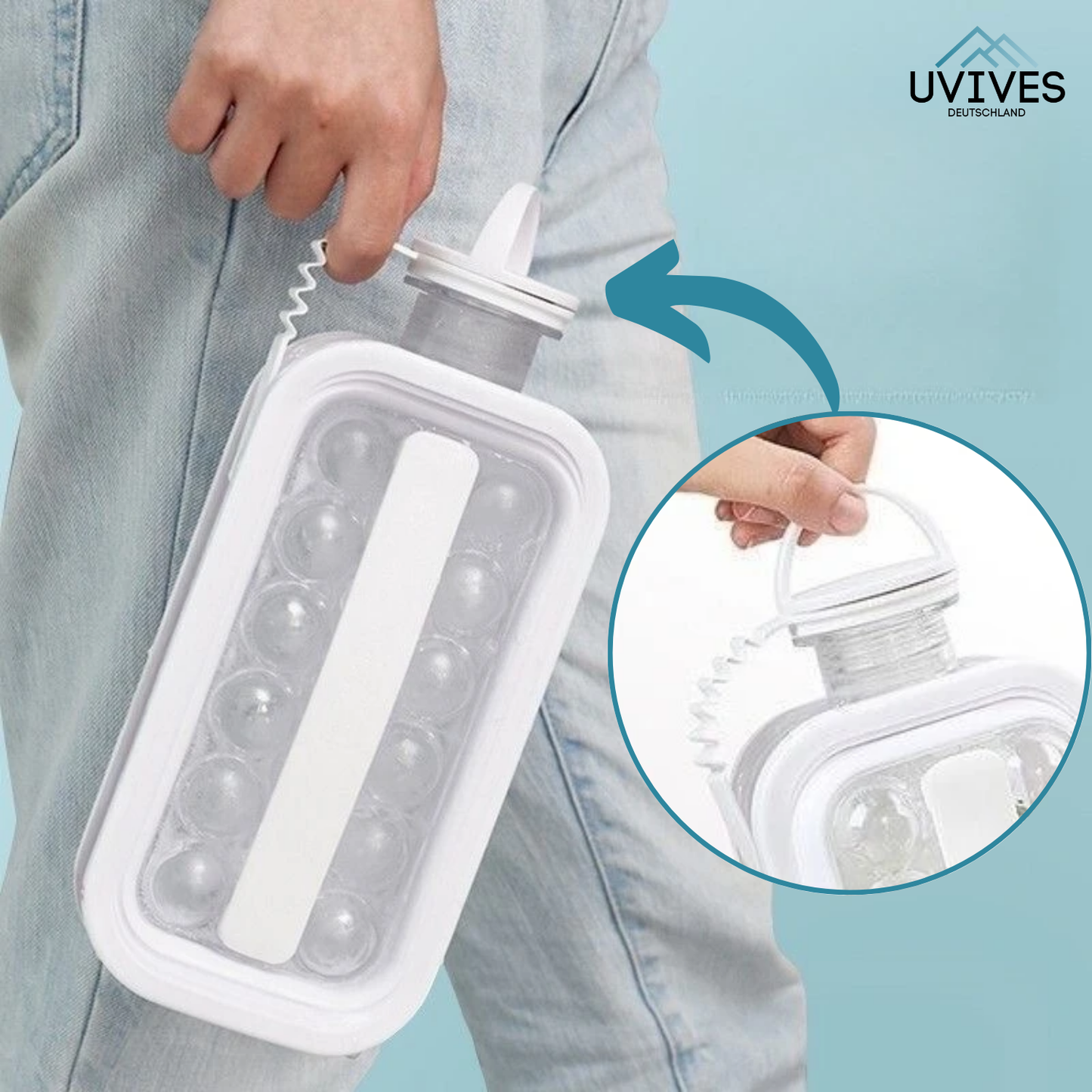 Carvallo – Den stiliga glasskule-maskinflaskan!