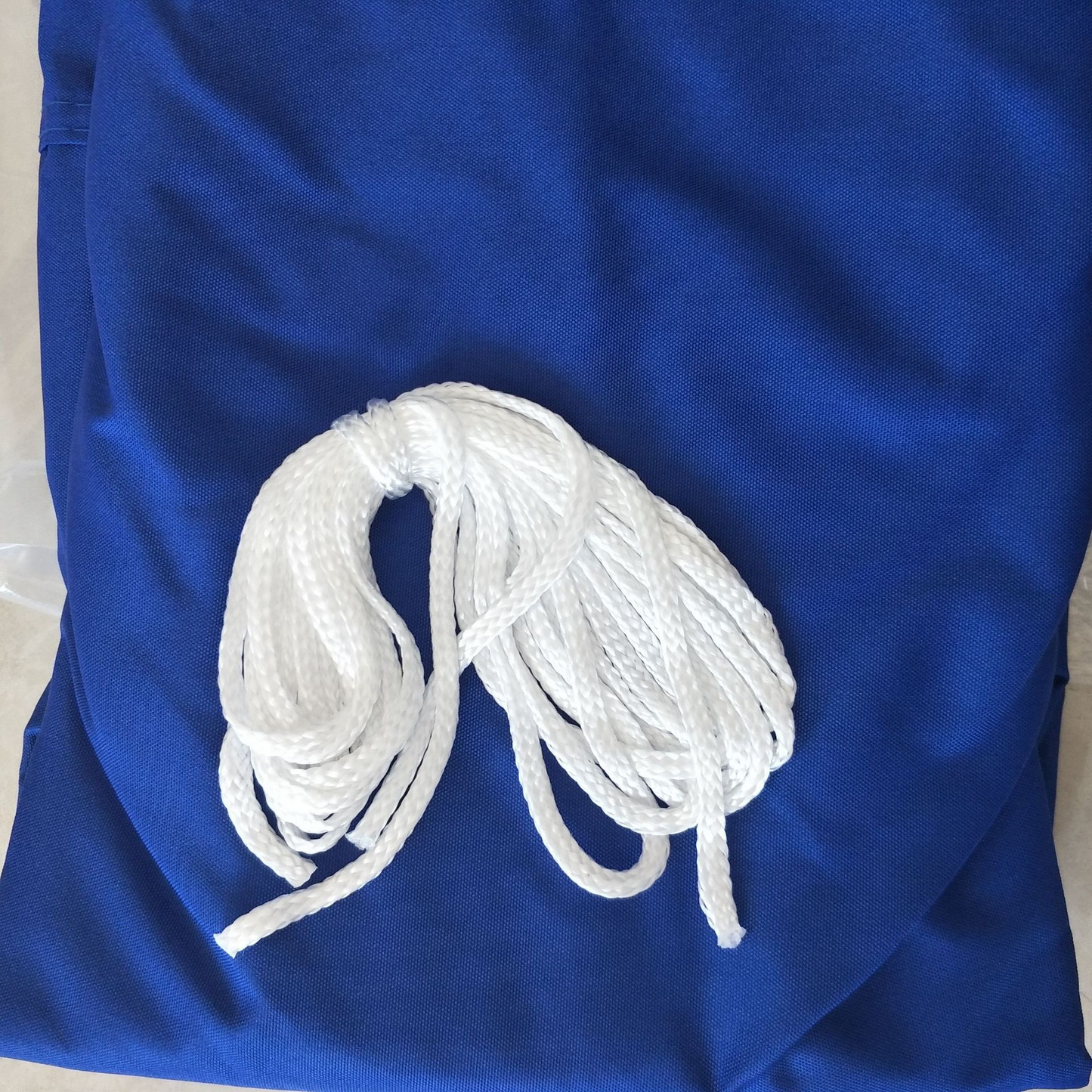 Rektangulärt solskydd – UV-beständigt solskyddssegel med rep