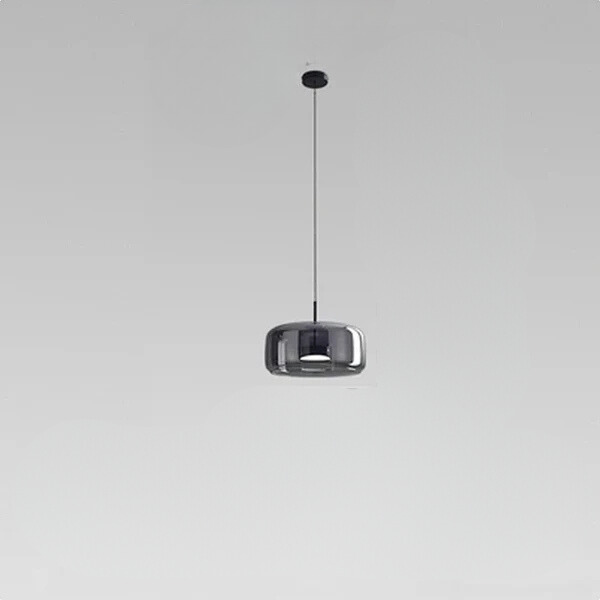 TransparantLicht - Minimalistisk Glas Hänglampa