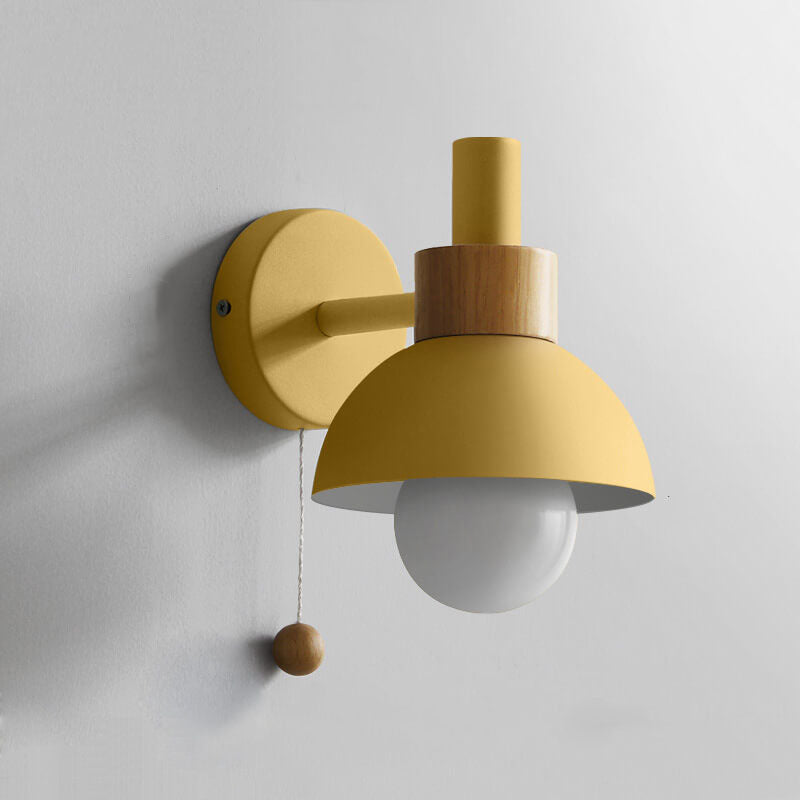 Vägglampa Modern Färgglad Metall Globskärm