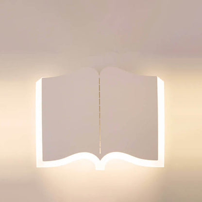 LichtHaus - Bokformad LED-vägglampa med järn