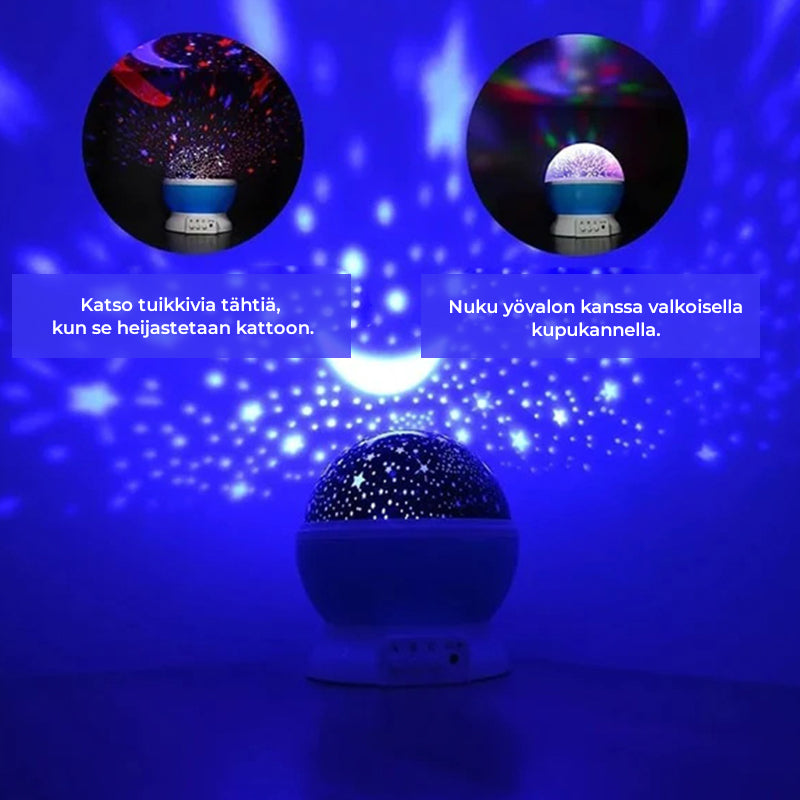 NebulaBeam – Uppslukande galaxnattlampa | 1+1 Gratis
