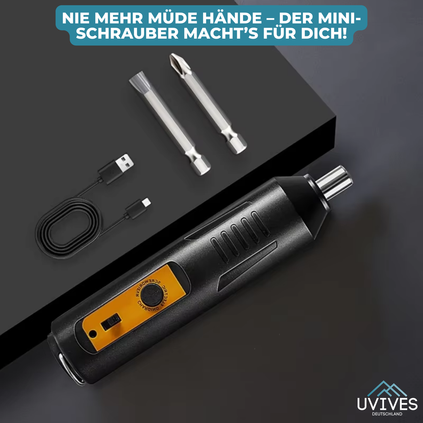 Carvallo – Skruvar med knapptryck, utan ansträngning