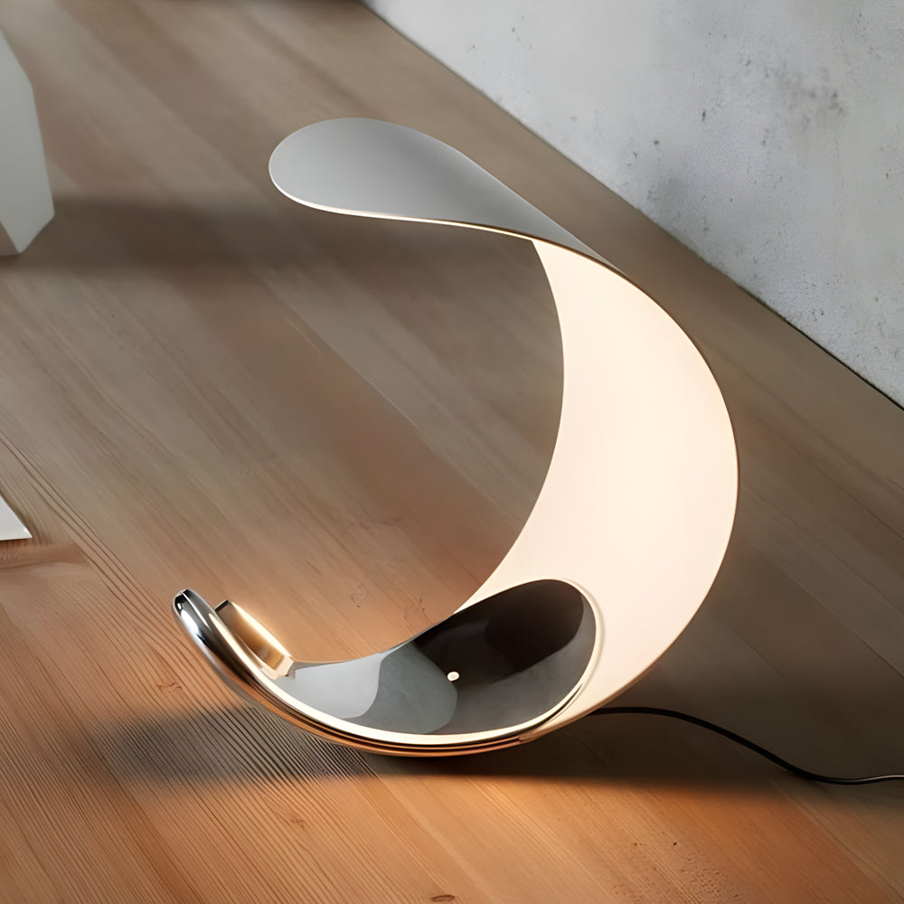 LumiMoon - Månformad LED Bordslampa med Touch Dimmer