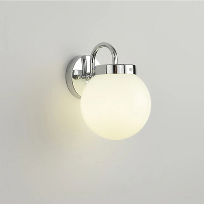 ModernWall - Nordisk LED Vägglampa med Glaslock för Stämningsfull Inomhusbelysning