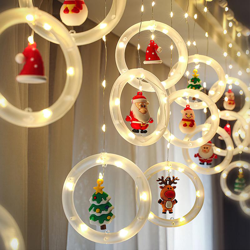 TwinkleJoy Julbelysning – LED-ljusslinga med festliga figurer