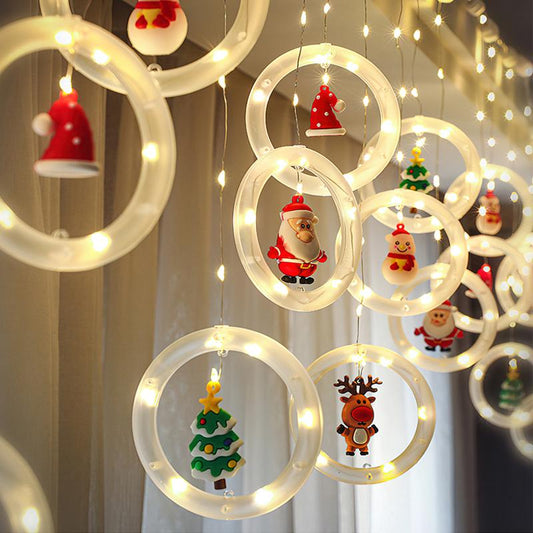 TwinkleJoy Julbelysning – LED-ljusslinga med festliga figurer