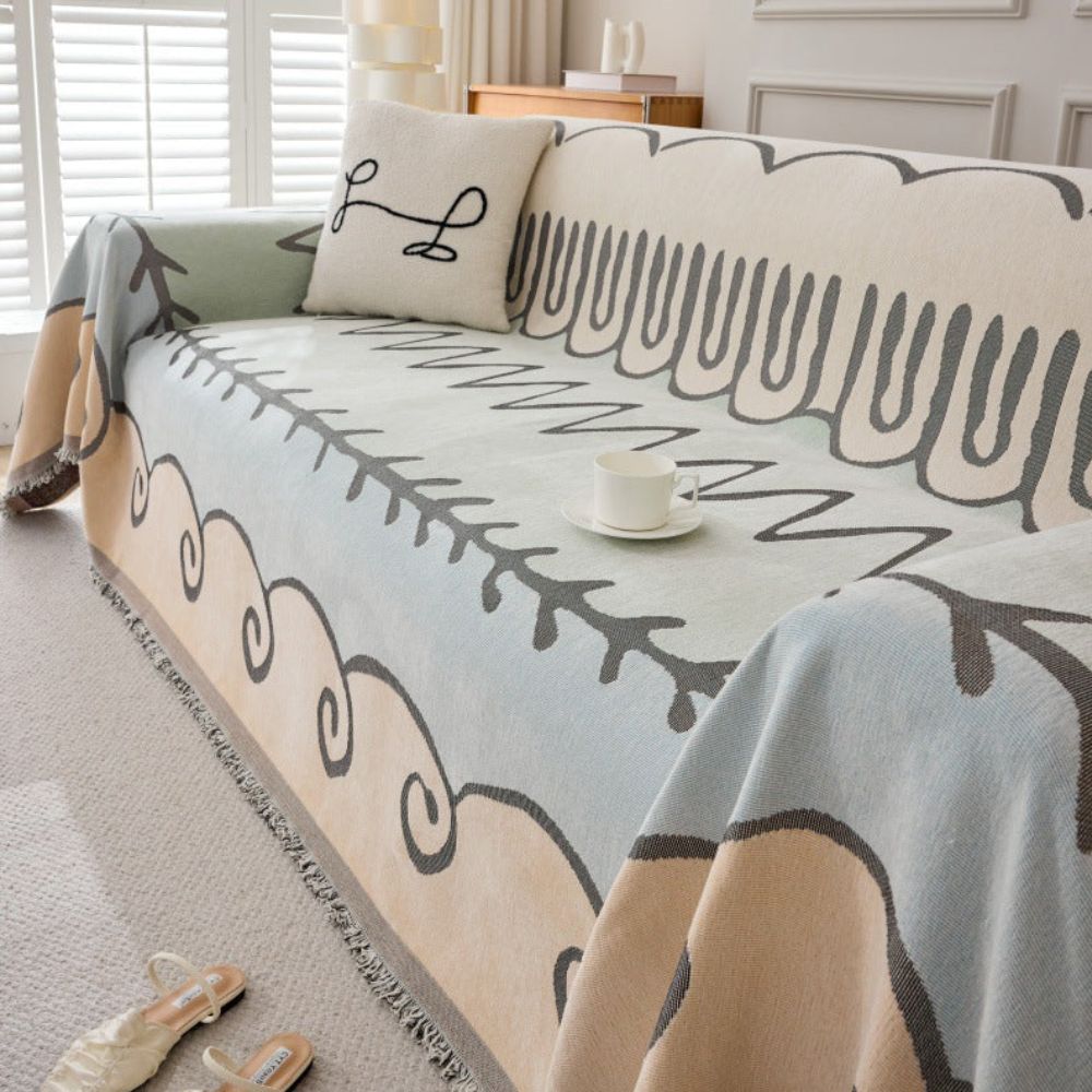 Viskande Viner Sofföverdrag