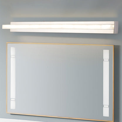 Leigh Rektangulär Spegelfront LED Vägglampa - Sovrum Metall/Akryl
