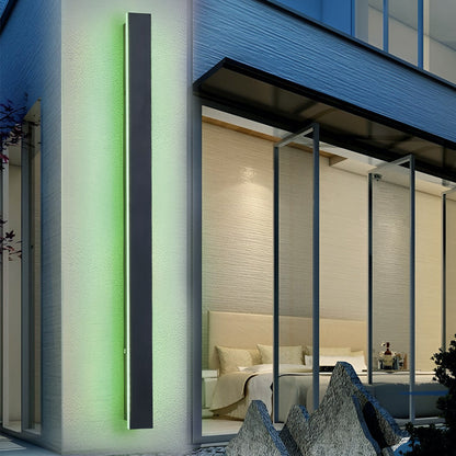 Utomhus Vägglampa Modern Svart LED Vägglampor