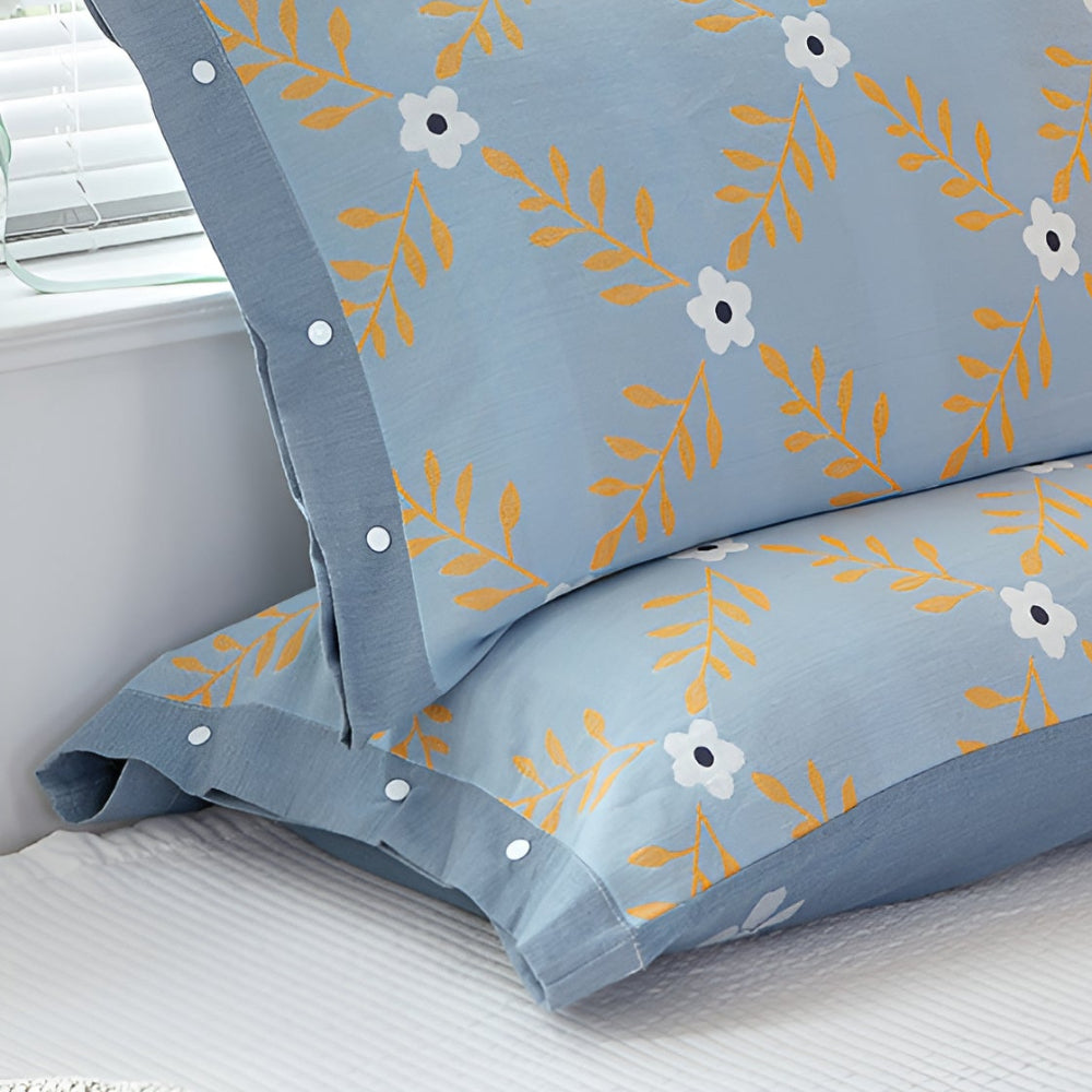 Ren Bomull Knäppt Kuddöverdrag