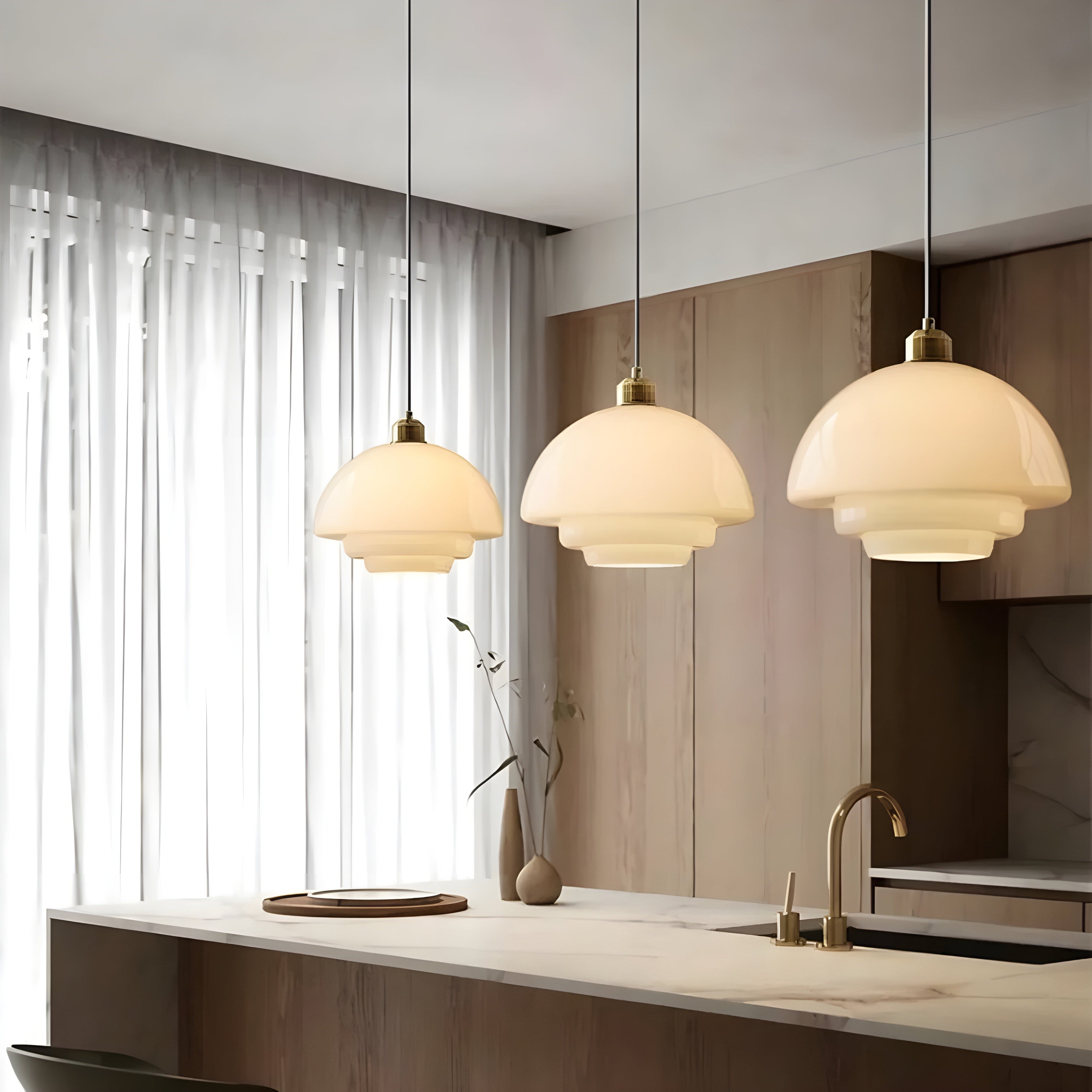 PureGlare Light - Modern Glas LED Pendellampa