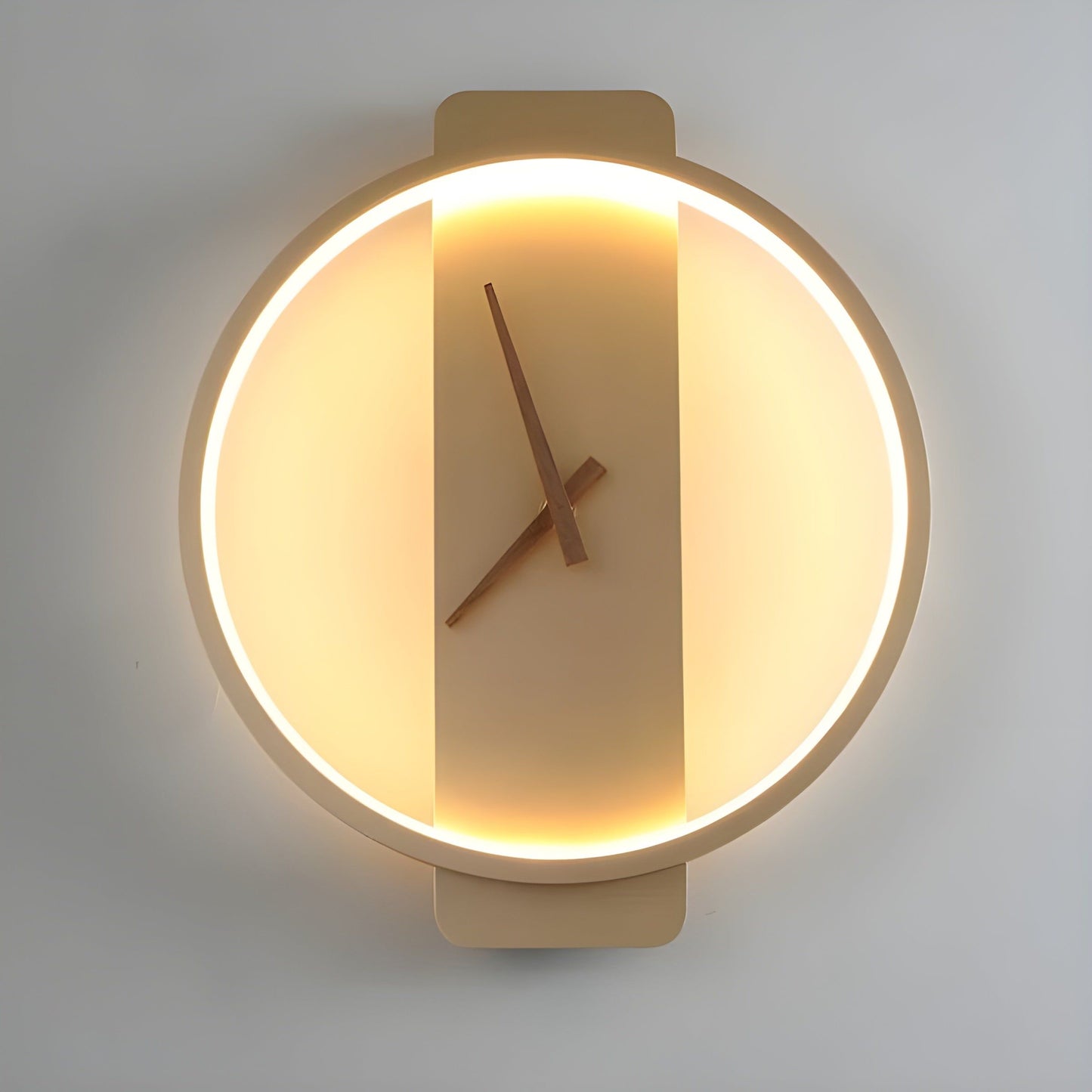 TimeLight - Modern justerbar LED-vägglampa i klockform