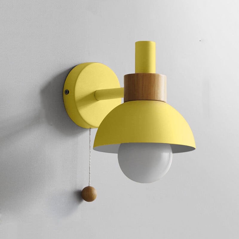 Vägglampa Modern Färgglad Metall Globskärm